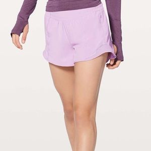 PURPLE HOTTY HOT LULU SHORTS